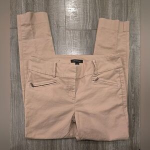 Ann Taylor Women's Cream Straight Leg Pants